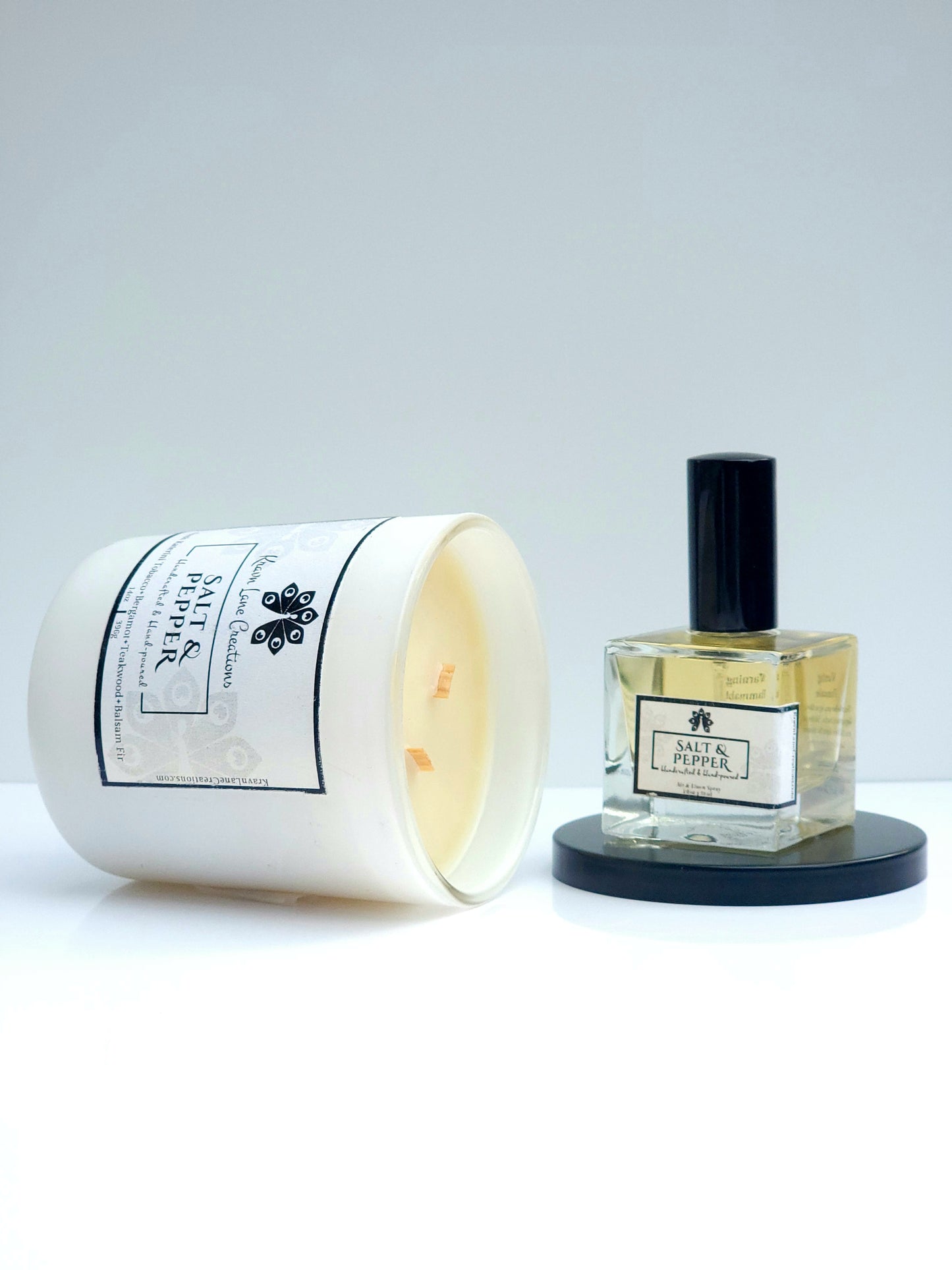 Salt & Pepper Candle + Air & Linen Spray