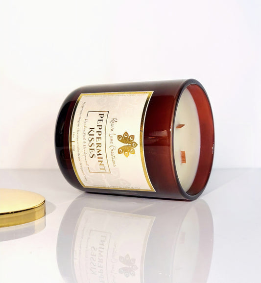 "Peppermint Kisses" Luxury Candle