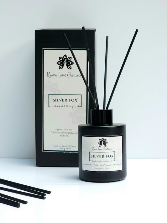 "Silver Fox" Luxe Reed Diffuser