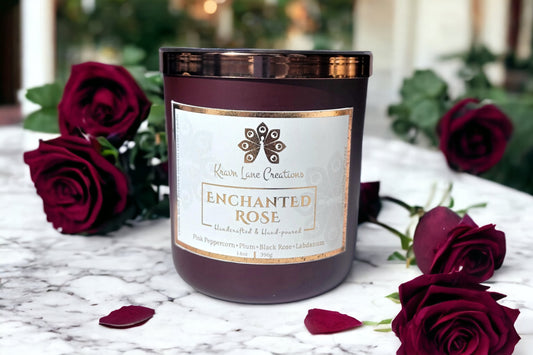 "Enchanted Rose" Luxury Candle