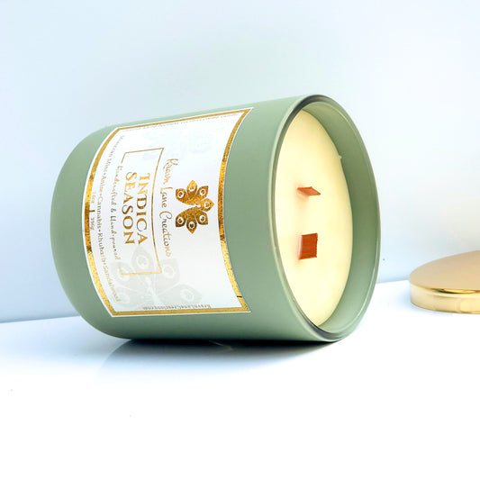 "Indica Season" Luxury Candle
