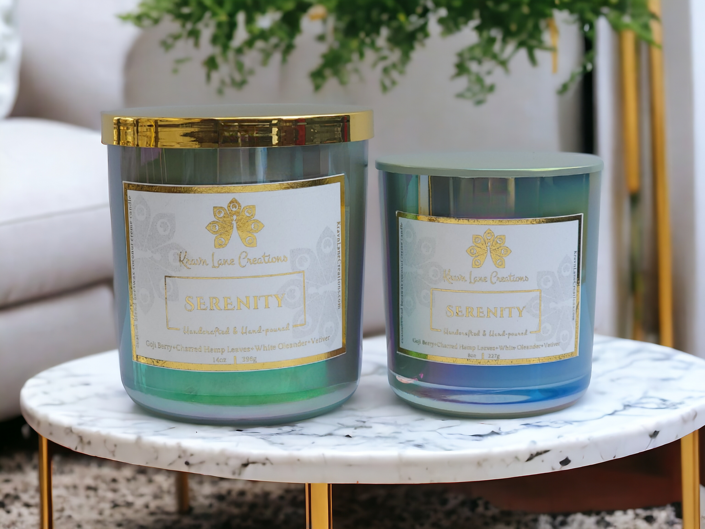 "Serenity" Luxury Candle