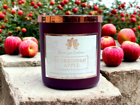 "Forbidden Apple" Luxury Candle