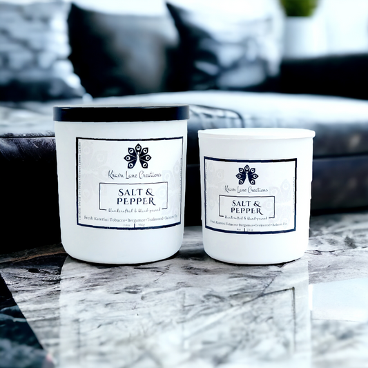 "Salt & Pepper" Luxury Candle