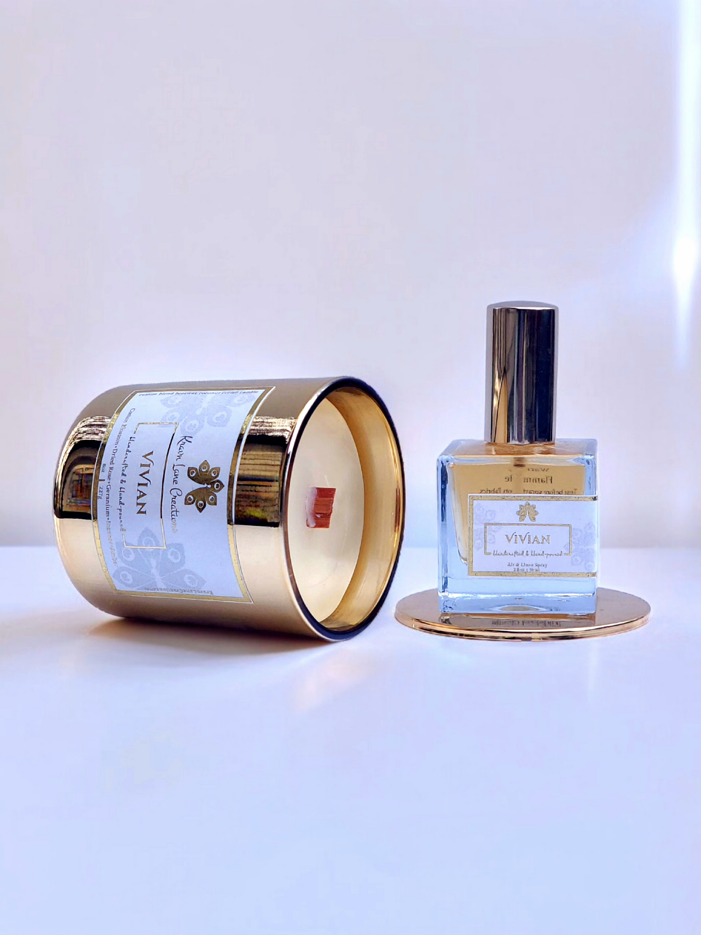 Vivian Candle + Air & Linen Spray