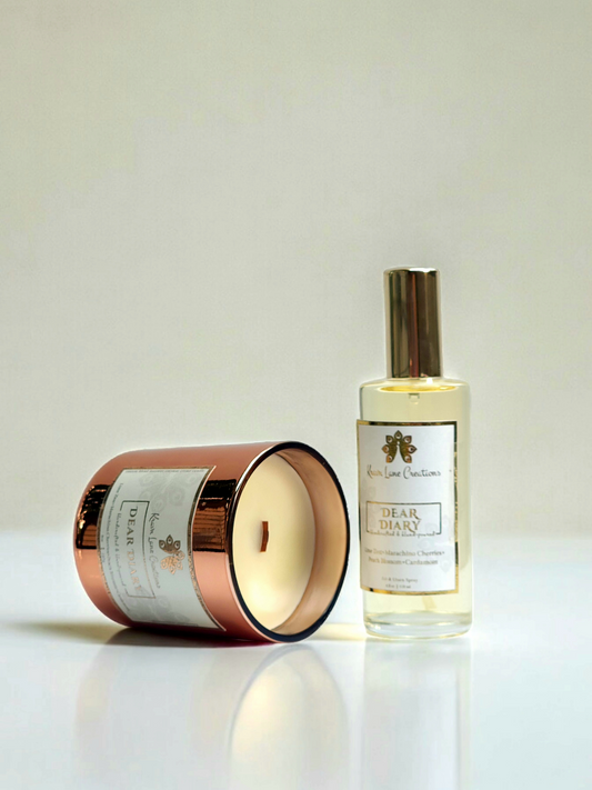 Dear Diary Candle + Air & Linen Spray