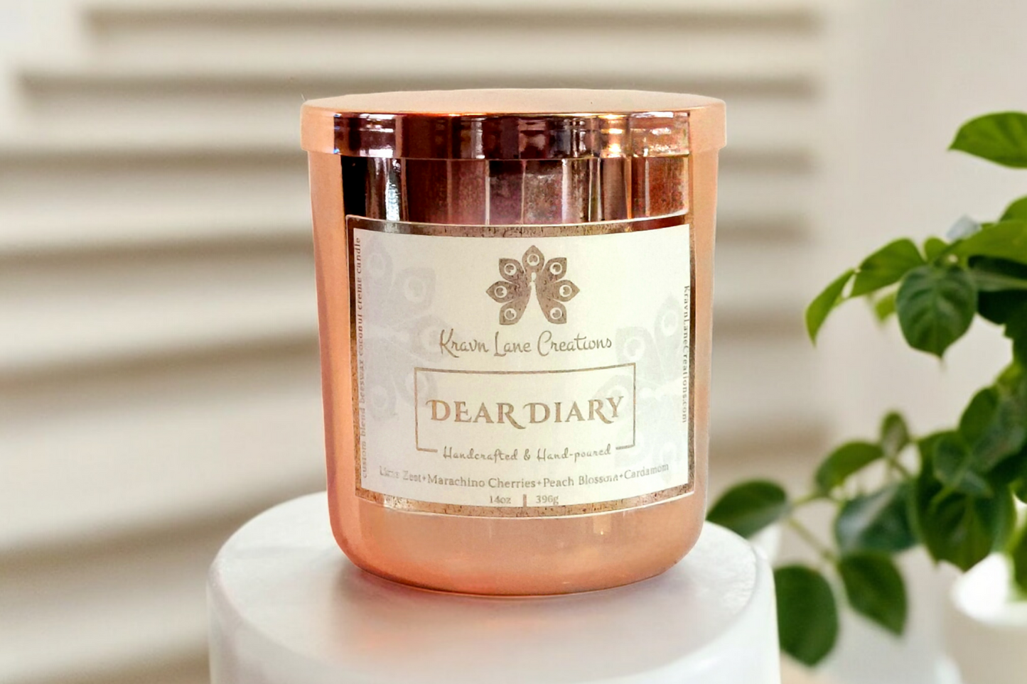 "Dear Diary" Luxury Candle