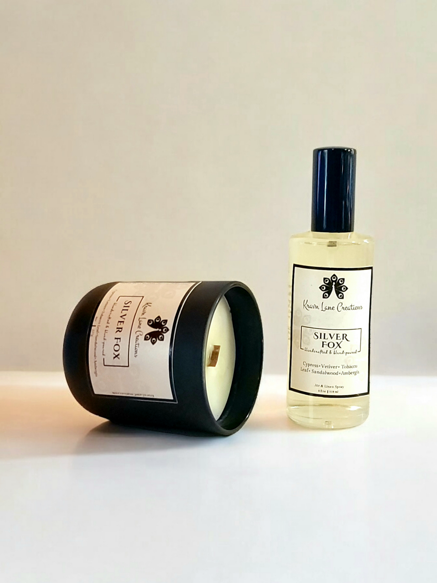 Silver Fox Candle + Air & Linen Spray