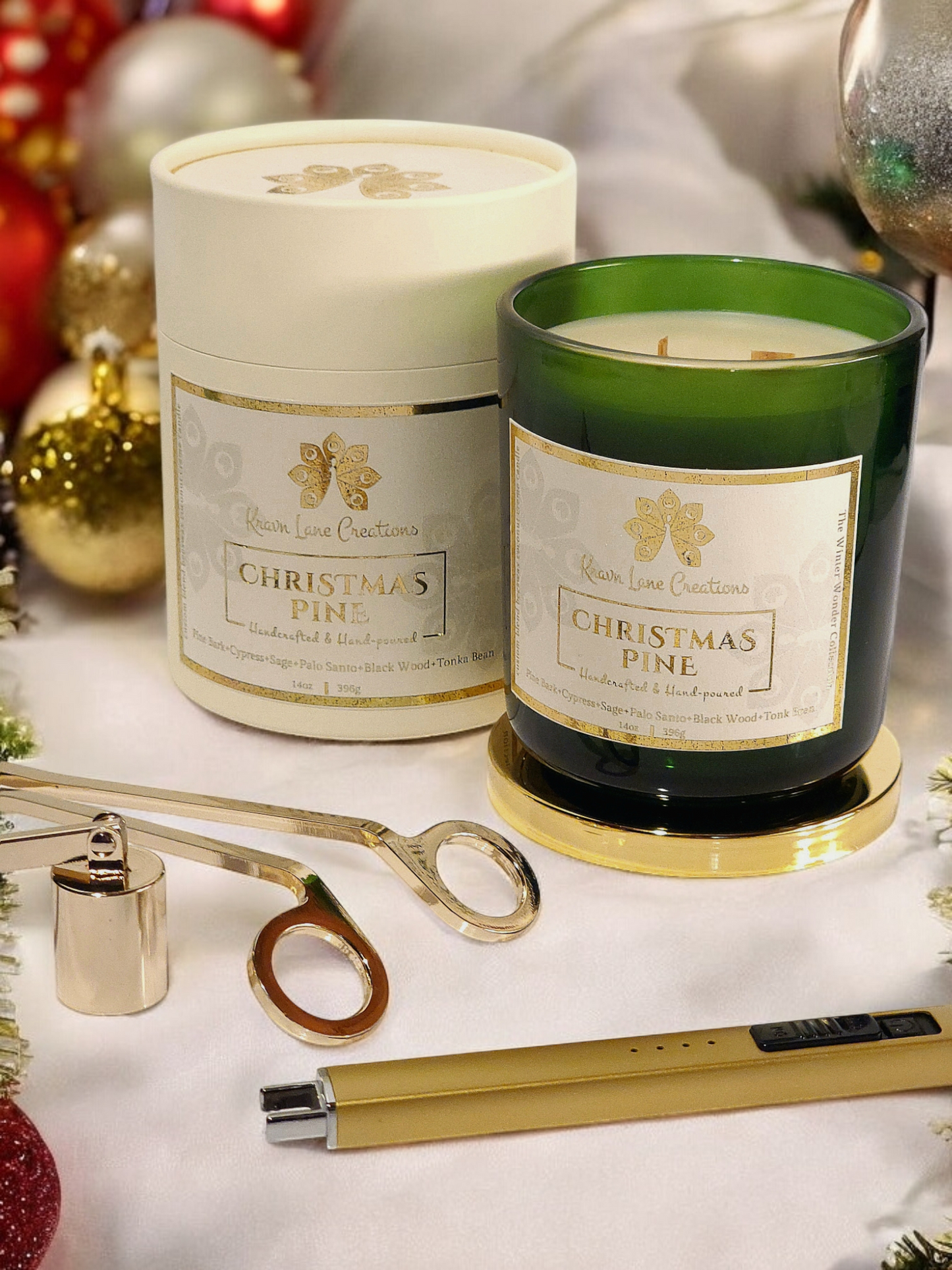 "Christmas Pine" 4pc luxury gift set