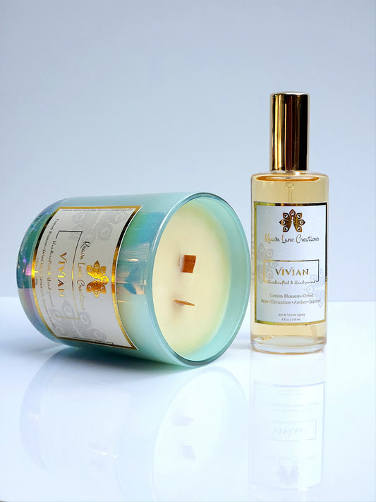 Vivian Candle + Air & Linen Spray