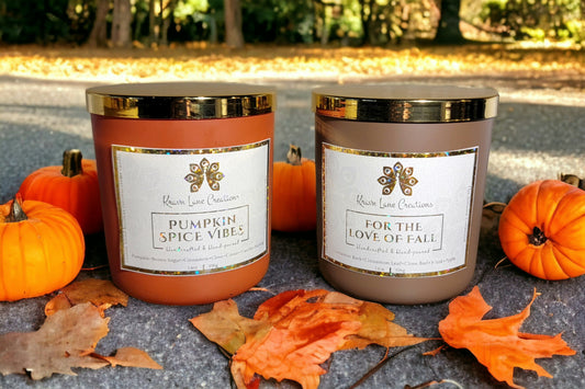 "Pumpkin Spice Vibes" Luxury Candle