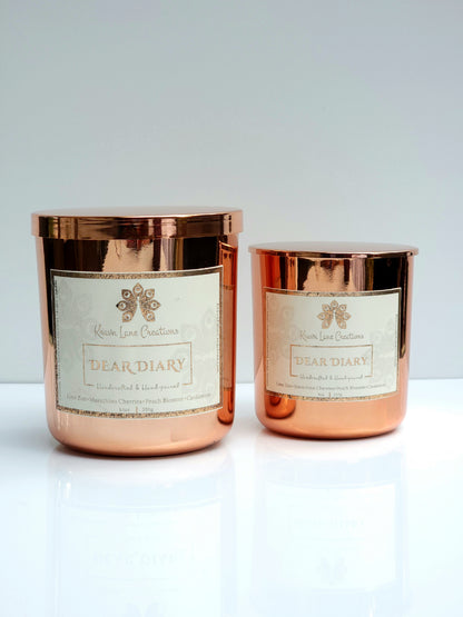 "Dear Diary" Luxury Candle