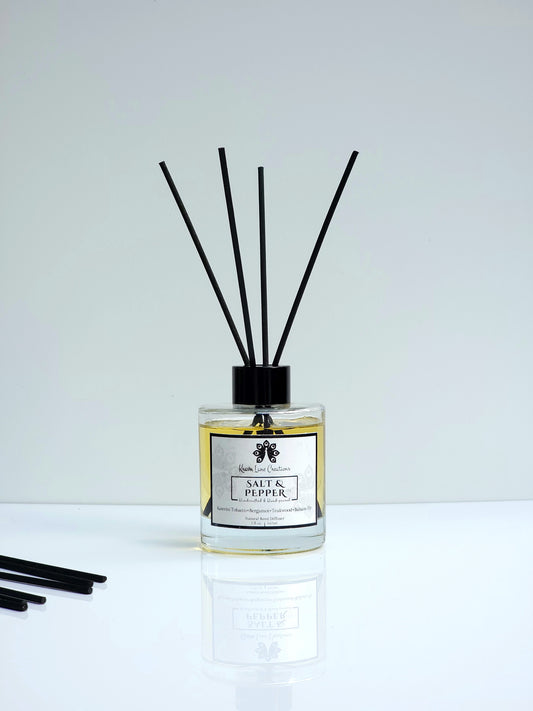 "Salt & Pepper" Luxe Reed Diffuser