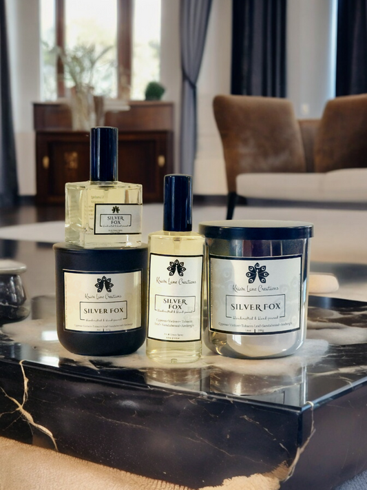 Silver Fox Candle + Air & Linen Spray