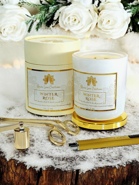 "Winter Rose" 4pc luxury gift set