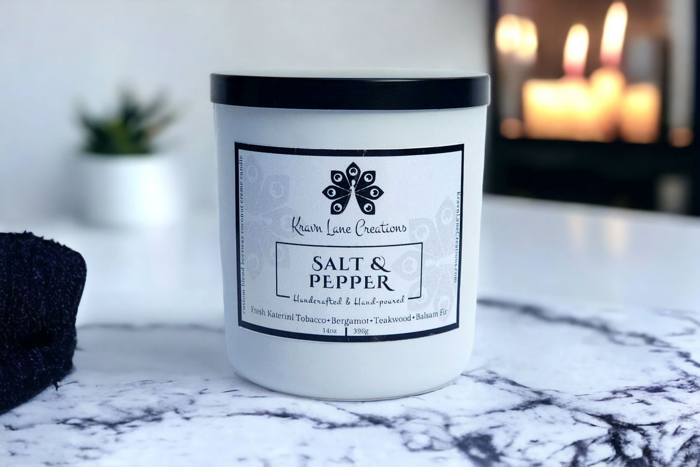 "Salt & Pepper" Luxury Candle