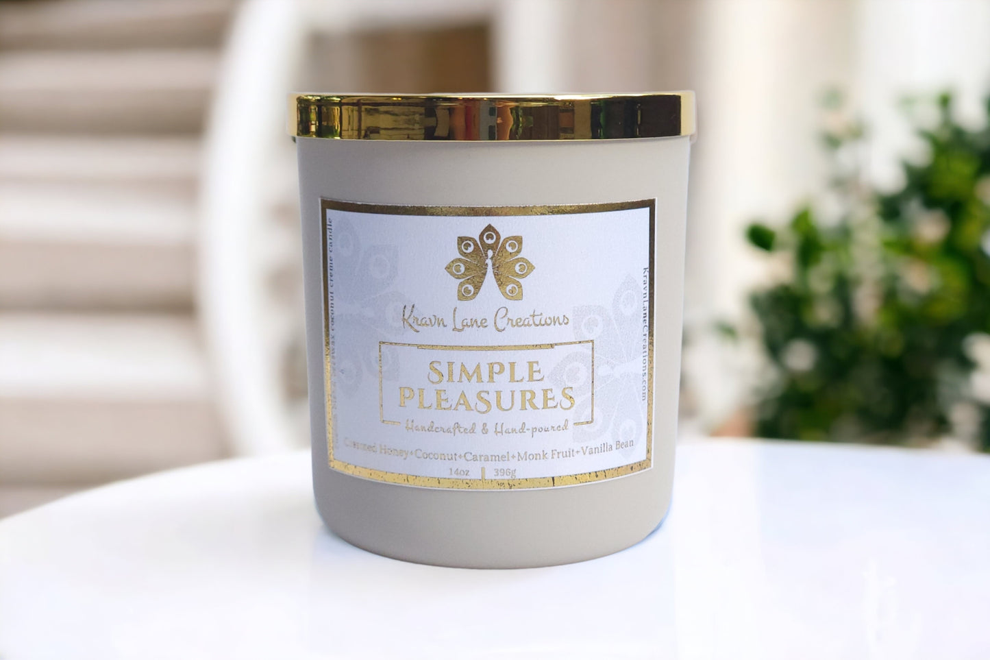 "Simple Pleasures" Luxury Candle
