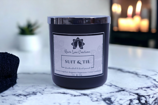 "Suit & Tie" Luxury Candle
