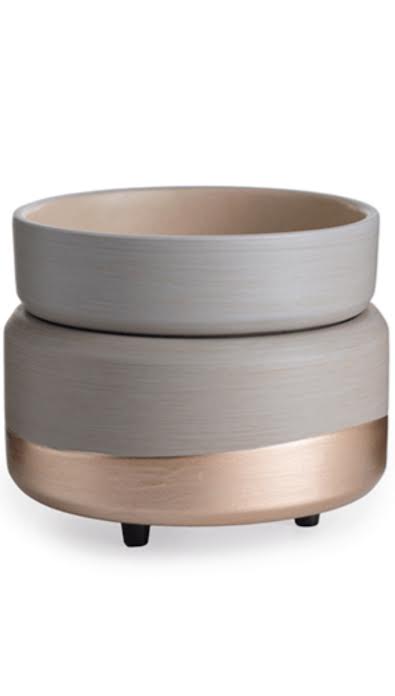 Electric Fragrance Warmer - 2-in-1 Sage & Gold
